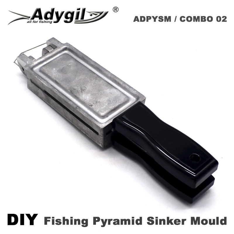 Fishing Depth Finder - Adygil-釣りピラミッド金型、DIY、5個のキャビネット、30g、40g、50g、60g、80g、18mm、s/sアイレットが含まれています、30個