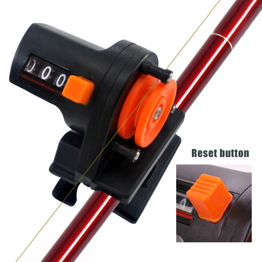 Fishing Depth Finder - カウンター釣り糸深さ測定ツール釣具長さ測定カウンター0-999M釣り道具釣り用品