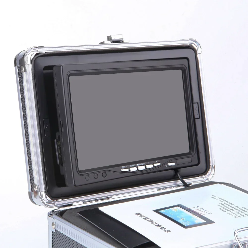 金属ケース付き水中釣りカメラ,防水IP68,12 LED,7 - Fish Finder Case のレビューと価格
