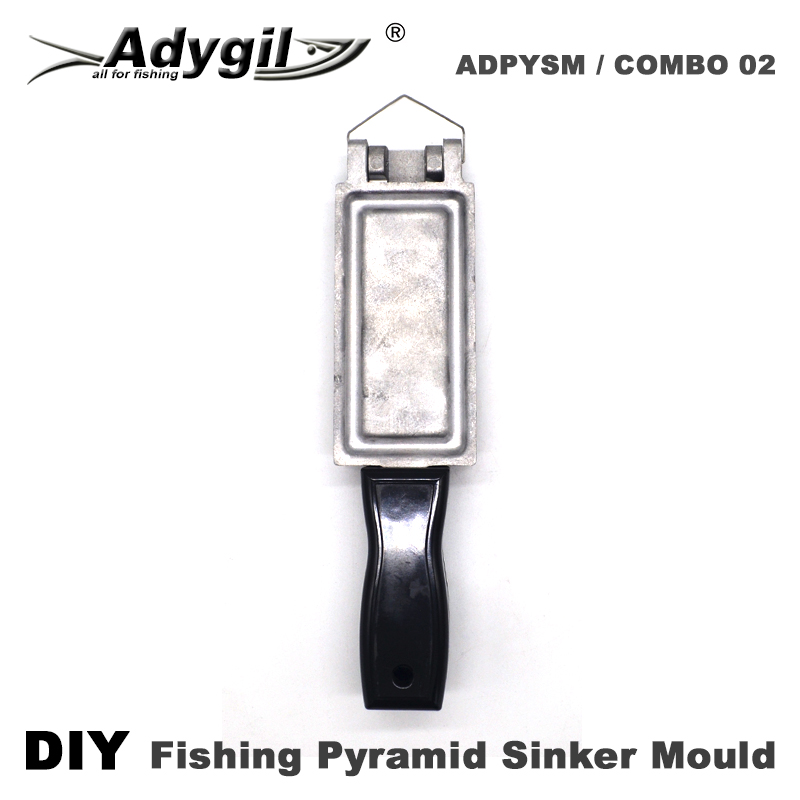 Adygil-釣りピラミッド金型、DIY、5個のキャビネット - Fishing Depth Finder のレビューと価格