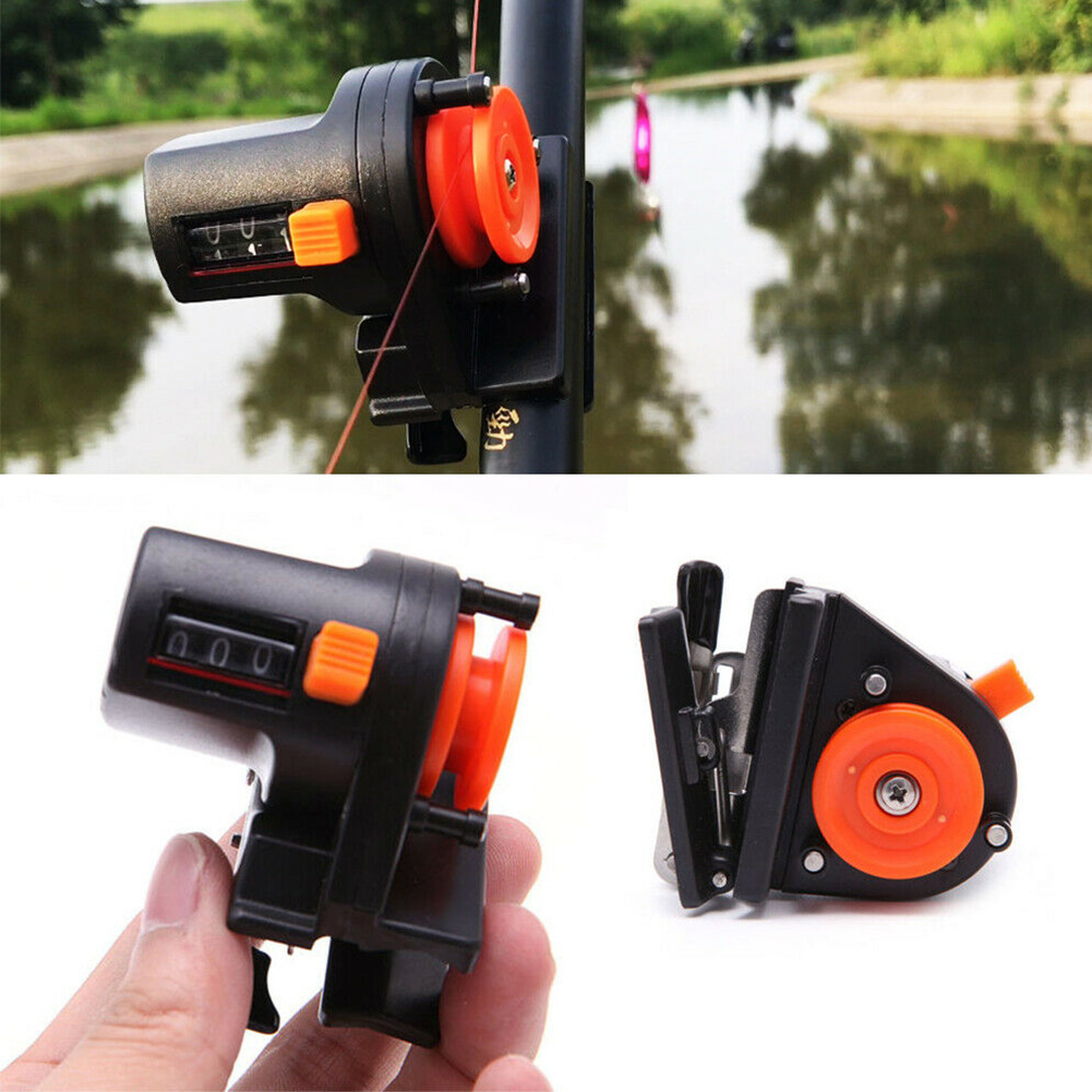 カウンター釣り糸深さ測定ツール釣具長さ測定カウンター0-99 - Fishing Depth Finder のレビューと価格