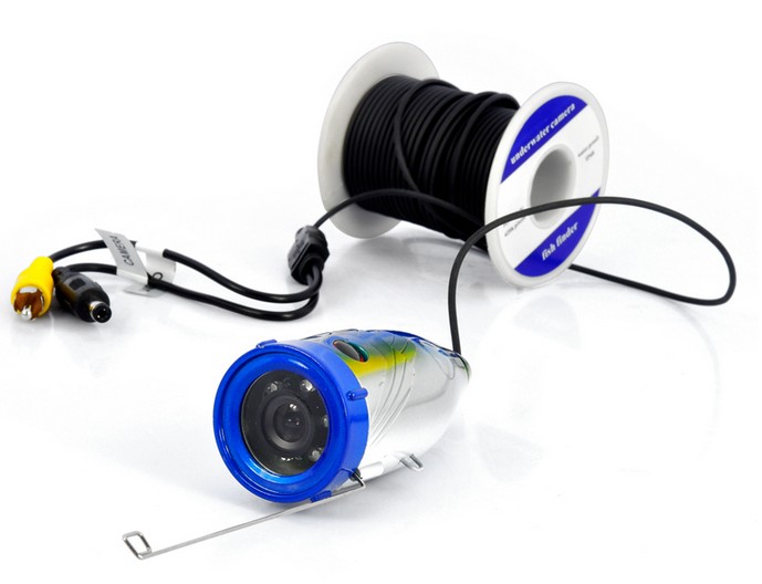 7 インチ 1000TVL HD 防水水中釣りビデオカメラ  - Fishing Camera のレビューと価格